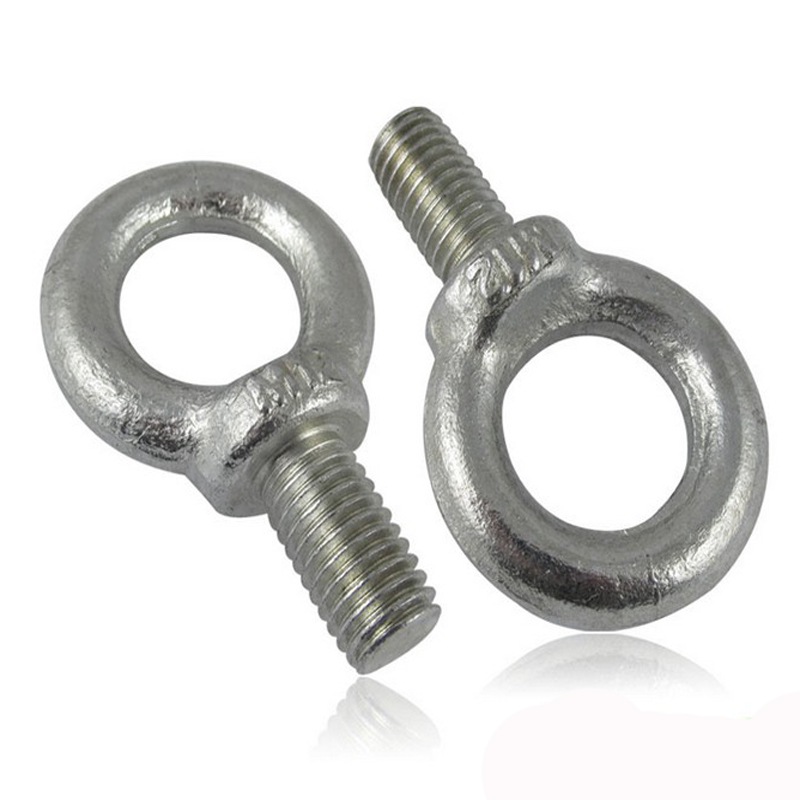 DIN580 M8 Carbon thép mạ kẽm đen