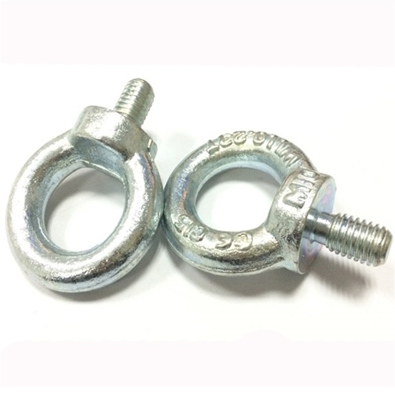 DIN580 M8 Carbon thép mạ kẽm đen