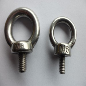 Bán buôn thép không gỉ Eye Bolt DIN582 bộ phận trong thiết bị cơ khí